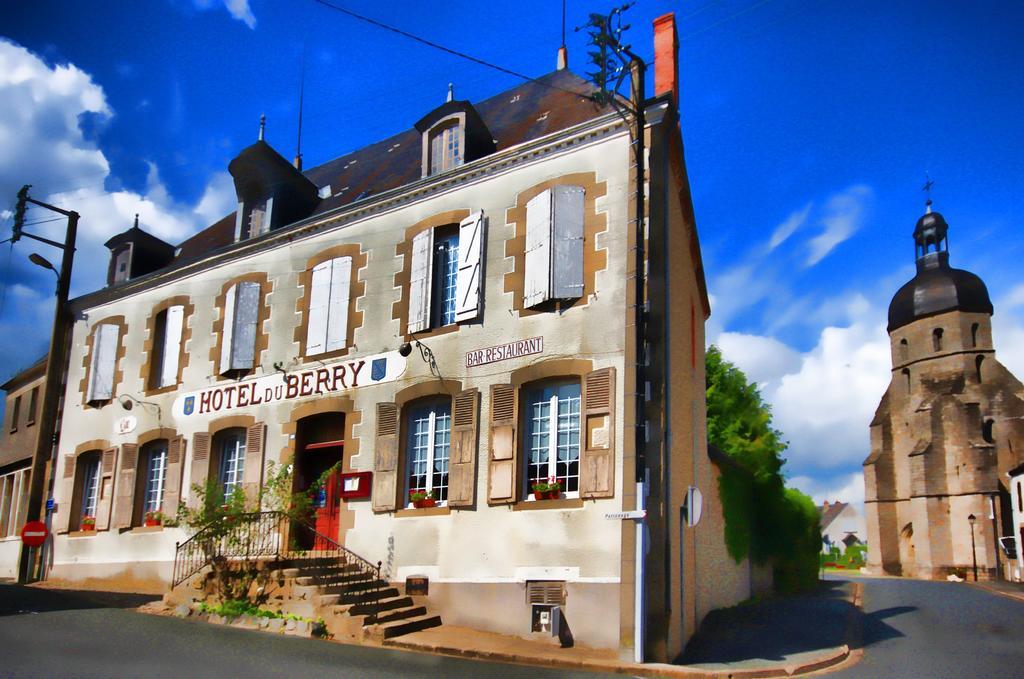 Hotel Du Berry Aigurande Exterior foto